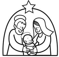 Ausmalbild Weihnachten Maria Und Josef Mit Dem Jesuskind Kostenlos Ausdrucken