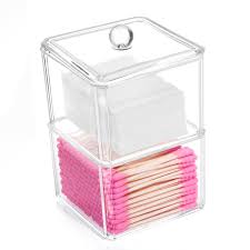 Browse & discover thousands of brands. Qtip Cotton Swab Dispenser Holder In 2020 Clear Acrylic Makeup Storage Countertop Organization