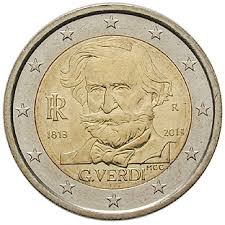 Sicher und bequem beim münzenlager finden sie alle 2 euro gedenkmünzen des jahres 2020 für ihre sammlung. 2 Euro Munze 200 Geburtstag Von Giuseppe Verdi