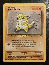 Pokemon cards sandshrew 62/102, 1st edition base set. Sandshrew 91 130 Value 0 29 46 21 Mavin