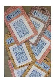 Buy Together Six Sajou Vintage Sampler Pattern Charts