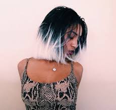 For a nike x ambush campaign, the rapper stunned in an ombré wig that blends pink. 10 Two Tone Hairstyles You Must Love Pretty Designs Short Ombre Hair Dip Dye Hair White Ombre Hair