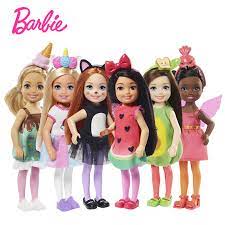 Kelly's body style changed around late 2008 to have less short and stubby arms and look older. Barbie Doll Club Chelsea Little Kelly With Her Pet Friend Change Dress Girl Princess Toy Children S Day Birthday Gift Ghv69 Dolls Aliexpress