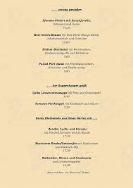 Wir wünschen ihnen viel genuss bei der kulinarischen reise und freuen uns auf ihren besuch. Speisekarte Von Hotel Pilgrimhaus Restaurant Soest