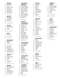 Shopping Checklist Saves So Much Time Compile A List Of Popular Household Items Org Household Items Checklist Shopping Checklist List Of Household Items