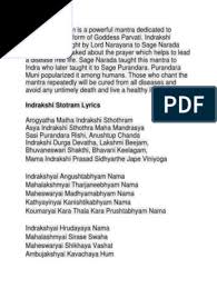 Read sri shiva sahasranama stotram (telugu) book reviews & author details and more at amazon.in. Indrakshi Stotram English Hindu Deities Monotheistic Religions