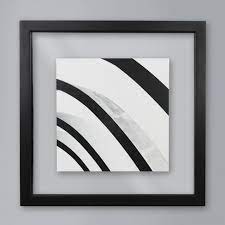 Canvas floater frames, wood picture frames 12 X 12 Thin Gallery Float Frame Black Made By Design Target
