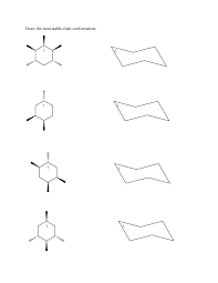  0:53  drawing cyclohexane  2:04  drawing chair conformations  4:11  arranging axial/equatorial substituents  5:47  understanding the middle substituents  6:30  chair conformation sample problem  10:27  how to do a ring flip links & resources mentioned in this video: Draw The Most Stable Chair Conformation Modern Organic Chemistry I Chem 2211 Docsity