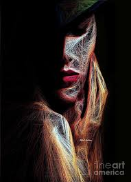 Female Expression 48 By Rafael Salazar Art Portrait Art Framed Prints