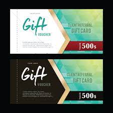 There's plenty of options when it comes to designing your vouchers. Gift Voucher Design Vector Image 1996225 Stockunlimited