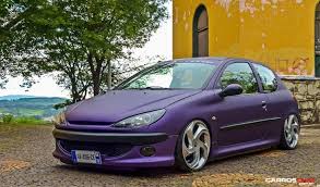 Peugeot 206 Rebaixado Com Rodas Volcano Concept Aro 18 Peugeot Bmw Series Ford Gt