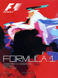 Official Race Programme Cover For Canadian Grand Prix 2016 Canadian Grand Prix Grand Prix Posters Automotive Illustration