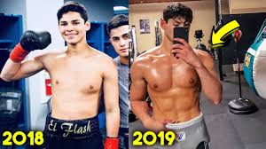 Ryan garcía (born august 8, 1998) is an american professional boxer who has held the wbc interim lightweight title since january 2021. Swole Ryan Garcia Body Transformation 2018 Vs 2019 Before Vs After Canelo Team Youtube