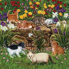 Online jigsaw puzzles have never been more exciting! Puzzle Higgins Bond Wall Flowers Sunsout 45851 500 Pieces Jigsaw Puzzles Cats Jigsaw Puzzle