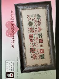 Collectors Hearts From Heart in Hand  2018-2024 Cross Stitch Kits  Charts  Plus Embellishments - Etsy