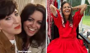 'For Deborah f***ing James!' Bowelbabe honoured as 'proud' pal vows to  continue her work