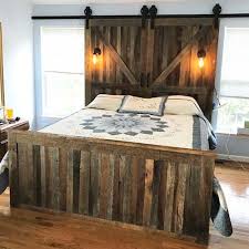 Custom made for a vintage room's king bed, this headboard was made from several wood boards of different sizes, which were intentionally stained. Design Buy Your Custom Furniture Online 229 Sofas Tables Desks Beds