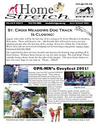 St. Croix Meadows Dog Track Is Closing! GPA-MN's Greyfest 2001!