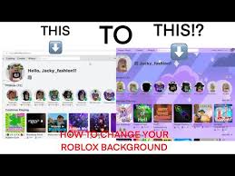 How to change your background theme on roblox? How To Change Your Roblox Background Youtube