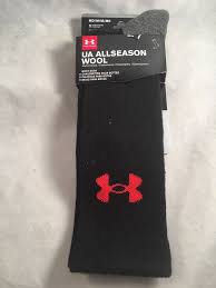 Black And Yellow Baseball Socks Under Armour All Season Wool Boot Socks Men S Shoe Size 4 8 5 M Black 20 Underarmour Bootsock Socks Boot Socks Crew Socks