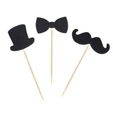 Check spelling or type a new query. Amosfun 15pcs Little Man Cake Topper Wtih Bow Tie Hat And Mustache Cake Picks Funny Birthday Cupcake Toppers For Baby Shower Decoration Ideas Photo Booth Props Kids Party Supplies Amazon Com Grocery