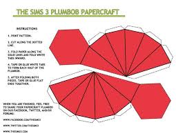 Sims Galore Create A Plumbob Sims Paper Crafts Sims Costume