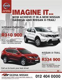 Imagine It Now Achieve It In A New Nissan Qashqai Or Nissan X Trail Contact Adri Now 012 404 000 Only Bb Gezina Nis New Nissan Nissan Nissan Qashqai