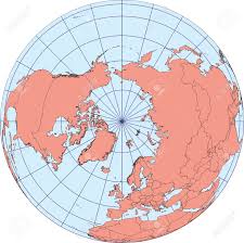 The Globe From North Pole Google Search North Pole Map Map North Pole