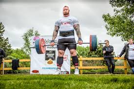 Luke stoltman, scotland's he has a huge strong body of height 6 feet 8 inches or 2.03 m and weighs 174 kg or 384 lbs. Hafthor Bjornsson Admits To Steroid Use In Strongman Training