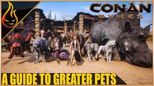 With good food and a little luck, it will grow to be a loyal companion or fierce guardian. A Guide To Greater Pets Conan Exiles 2018 Pet Taming Tips Youtube