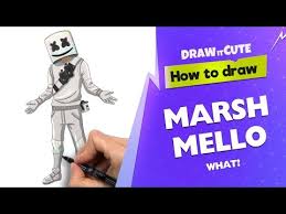 Set up your own personal merch store with your artwork on teespring and start making money with your designs. How To Draw A Fortnite Marshmello Skin Fortnite Aimbot Tfue