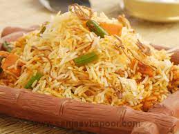Recipe Of How To Make Vegetable Biryani Recipe By Masterchef Sanjeev Kapoor By Sanjeevkapoor Com Craftlog Rice Pasta Yogurt Recipe Biryani Vegetable Biryani Recipe Indian Food Recipes Vegetarian
