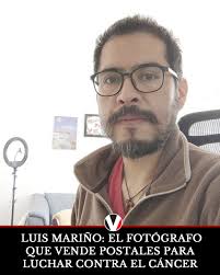 ATENCIÓN l @luchocontraelc se sometió a una remoción de estómago casi total  para detener el avance del cáncer, pero el tratamiento es costoso, por ello  vende fotografías. Conozca su historia y cómo