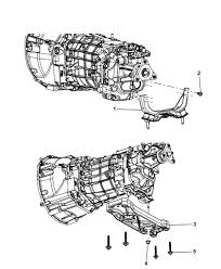 2013 Dodge Challenger Transmission Mount Of Manual Transmission