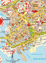 Brest, finistere, bretagne, france, europe geographical coordinates: Large Brest Maps For Free Download And Print High Resolution And Detailed Maps