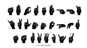These manual alphabets , have . Language Vector Graphics To Download