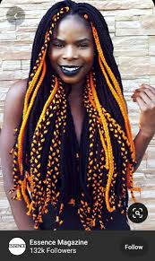 Most people choose to use black or brown yarns to thicken up hair. Yarn Braids Natural Sisters South African Hair Blog