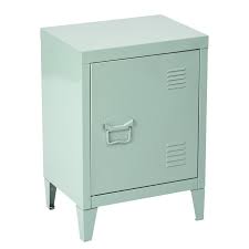 Carly Bedside Table In 2020 Metal Storage Cabinets Metal Lockers Metal Nightstand