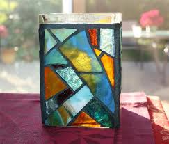 Maybe you would like to learn more about one of these? Stained Glass Candle Holder Mosaic Beach Jar Candle Holder Vase Pencil Holder Delphi Artist Gallery