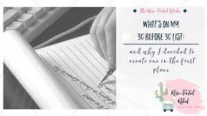What S On My 30 Before 30 List The Rose Tinted Globe