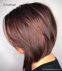 You should always ask your hairdresser for smooth graded layers in the front that softly frame your face with. Mahogany Brown Bob With Layers 70 Winning Looks With Bob Haircuts For Fine Hair The Trending Hairstyle Page 35