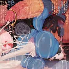 Rule 34 Dev - general:[accessory after_anal after_anal_penetration  after_penetration animal_print anthro anus backsack  ball_nuzzling balls balls_on_face bent_over big_balls big_butt  big_penis blue_body blue_fur ...