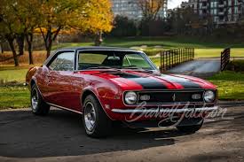 Image result for Matador Red 1968 Camaro