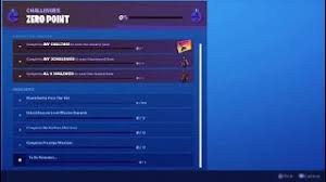Fortnite v15.00 takes players to zero point island. Fortnite Season X Zeropoint Challenges With Rewards Complete All To Reveal Mystery Skin