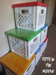Throwback Thursday Milk Crate Seats I Am Going To Make These To Use In A Small Group Reading Section Instead O Milk Crate Chairs Milk Crate Seats Crate Seats