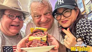 New York City Food Tour, Iconic Pastrami sandwich at Katz’s Deli