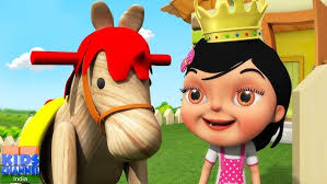 Lakdi Ki Kathi Kathi Pe Ghoda Song (लकड़ी की काठी, काठी पे घोड़ा) Fun For  Kids TV Hindi