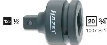 Check spelling or type a new query. Hazet Schlagschrauber Adapter Innenvierkant 3 4 Zoll Auf Vierkant 1 2 Zoll 1007s Ebay