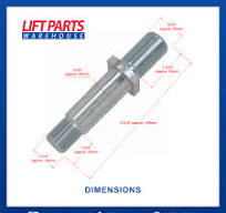 3EB-21-25170 : Bolt - Front Hub For Komatsu & Allis-chalmers - Same Day Shipping