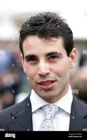 MARCO BOTTI RACE HORSE TRAINER YORK RACECOURSE YORK ENGLAND 16 May 2008  Stock Photo